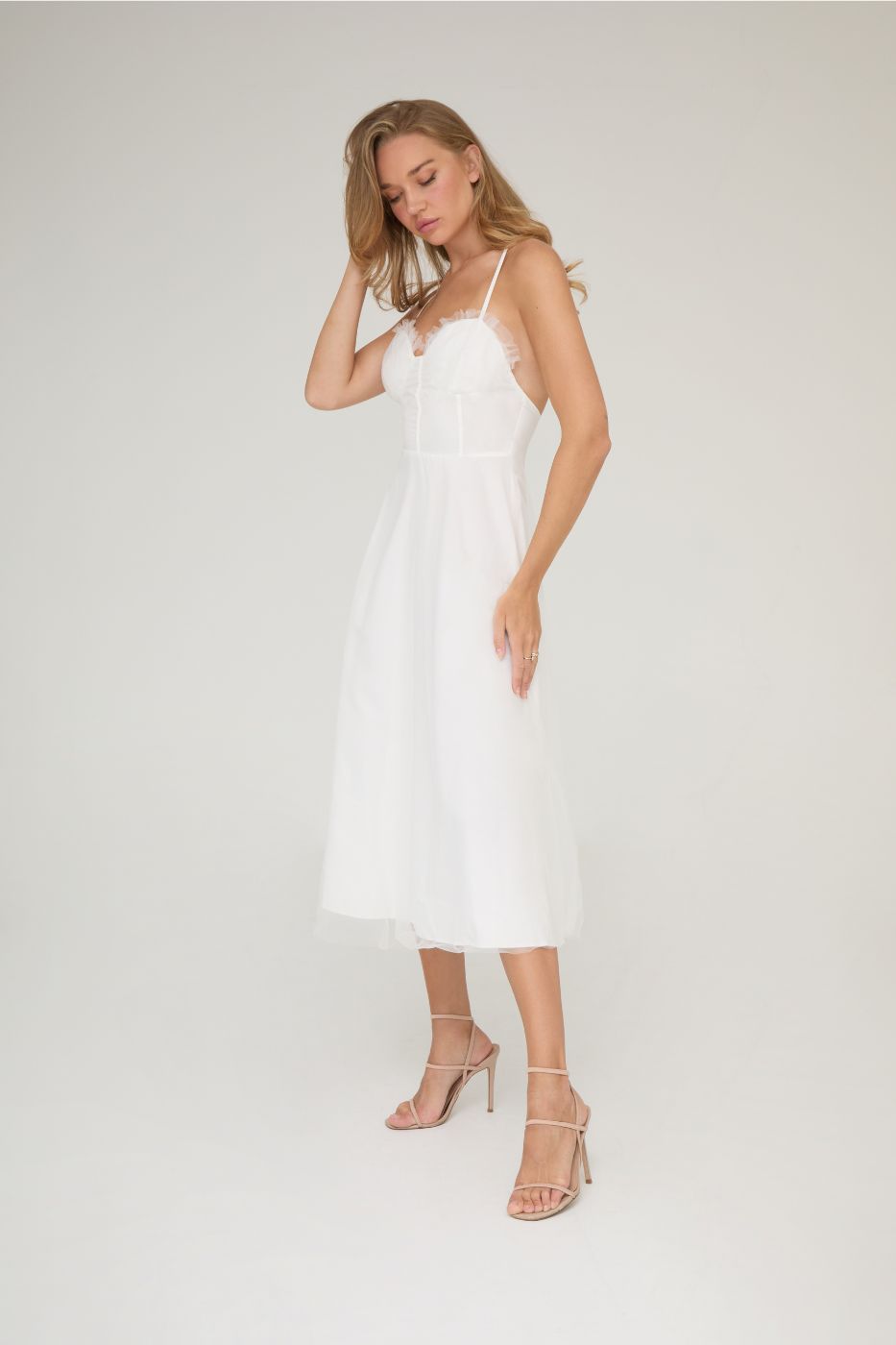 HUES OF HARMONY MIDI DRESS