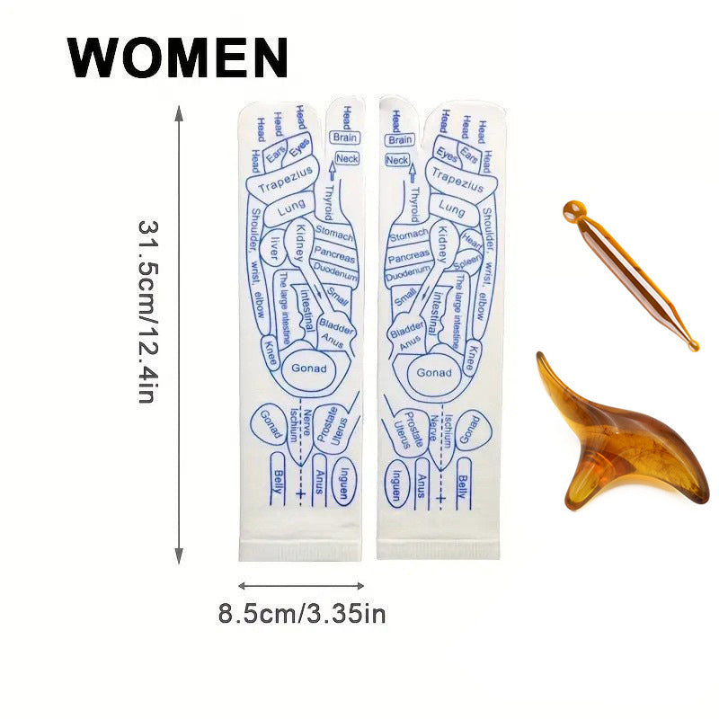 Essential™ Reflexology Chart Socks