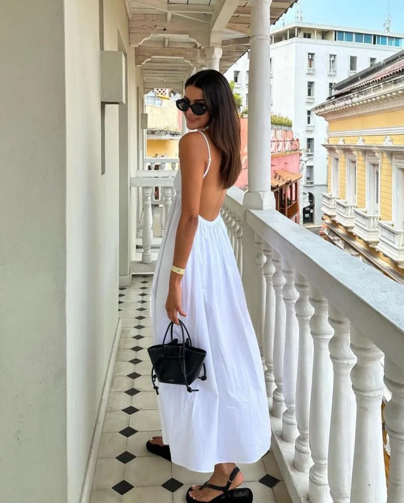 SERAPHINE SILHOUETTE MIDI DRESS